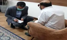 دلجویی و رسیدگی به مشکلات روشن دل خوزستانی از سوی مدیرکل حوزه استاندار خوزستان