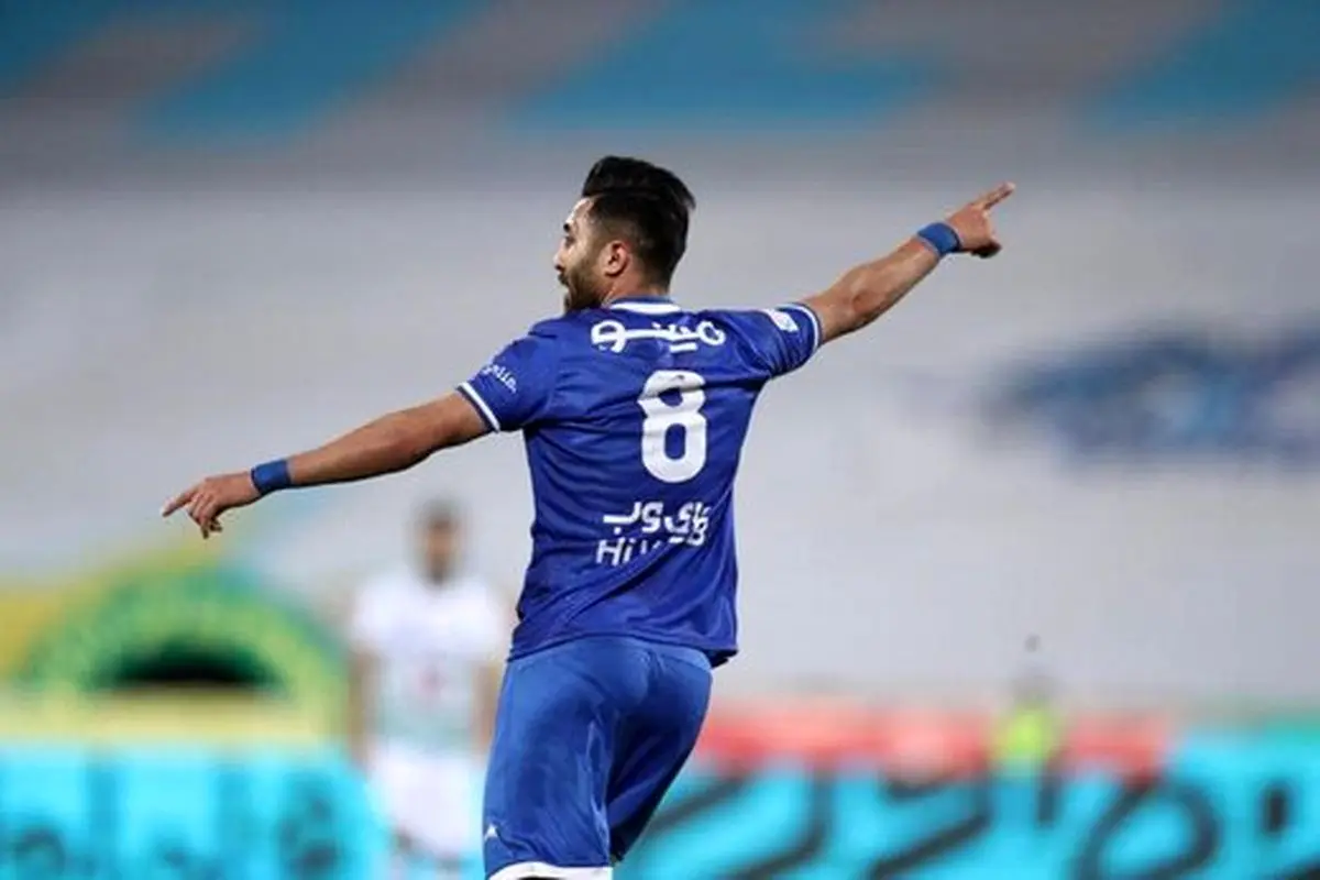 پاسخ زیبای فرشید اسماعیلی به اشتباه دروازه‌بان استقلال/ عکس