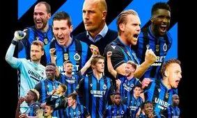 بروخه قهرمان لیگ فوتبال بلژیک شد