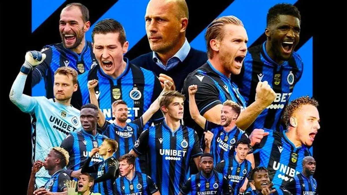 بروخه قهرمان لیگ فوتبال بلژیک شد