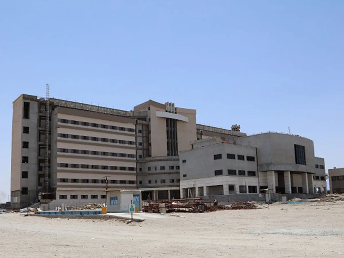 فعالیت بی وقفه جهت تجهیز بیمارستان ۳۲۰ تختخوابی زاهدان