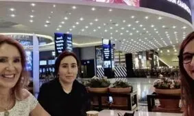 انتشار تصاویری از دختر حاکم دبی در یک مرکز خرید