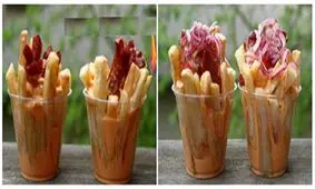 طرز تهیه سیب زمینی سرخ کرده با سس مخصوص به سبک لاتین