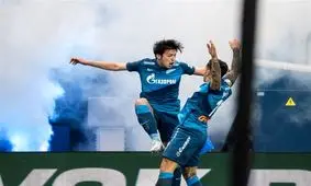 سردار آزمون بهترین بازیکن لیگ برتر روسیه شد