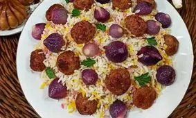 طرز تهیه پیاز پلوی اردبیلی