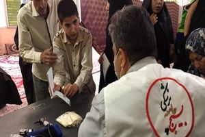 تیم‌های بسیج پزشکی فارس به صورت مستمر در مناطق محروم خدمات ارائه می‌دهند