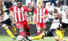 المپیاکوس در غیاب انصاری‌فرد به آخرین مرحله پلی‌آف صعود کرد