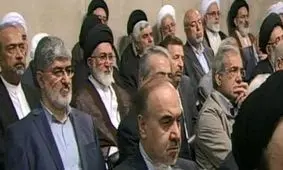 چهره‎های حزبی حاضر در مراسم تنفیذ حسن روحانی