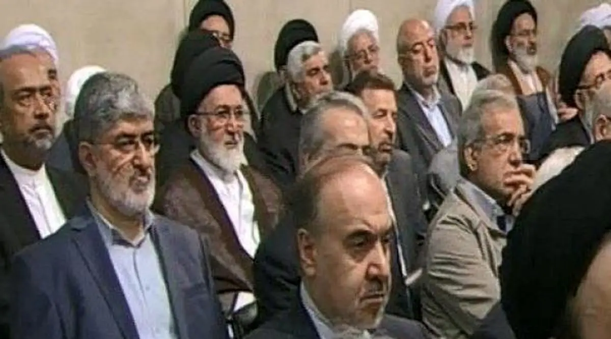 چهره‎های حزبی حاضر در مراسم تنفیذ حسن روحانی