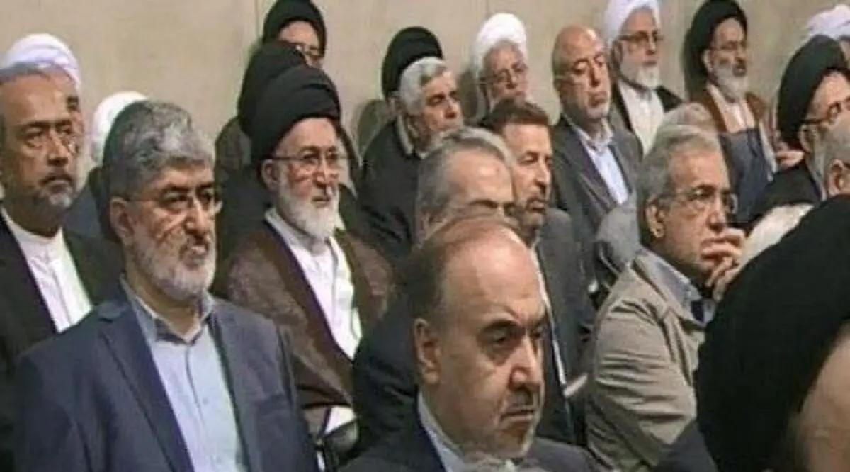 چهره‎های حزبی حاضر در مراسم تنفیذ حسن روحانی