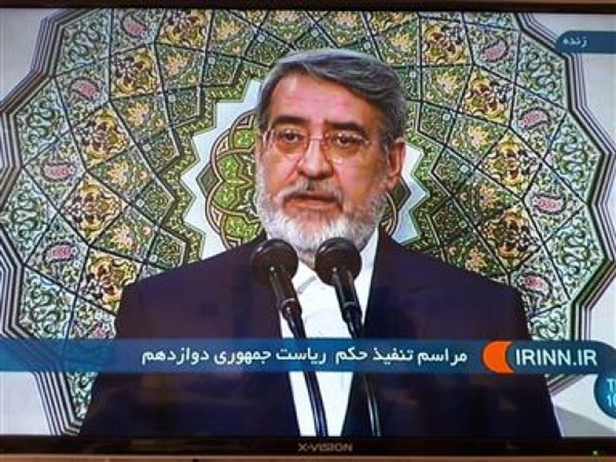 متن کامل گزارش وزیر کشور در مراسم تنفیذ ریاست جمهوری