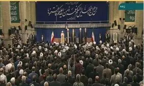 حضور ورزشکار پر حاشیه در مراسم تنفیذ حکم ریاست جمهوری+ عکس