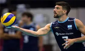 حضور فاکوندو کونته، ستاره والیبال آرژانتین در تیم کولاکوویچ