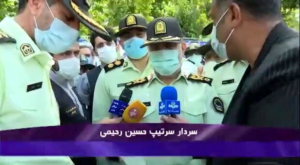 دستگیری زن قمه به دست در تهران/ ویدئو