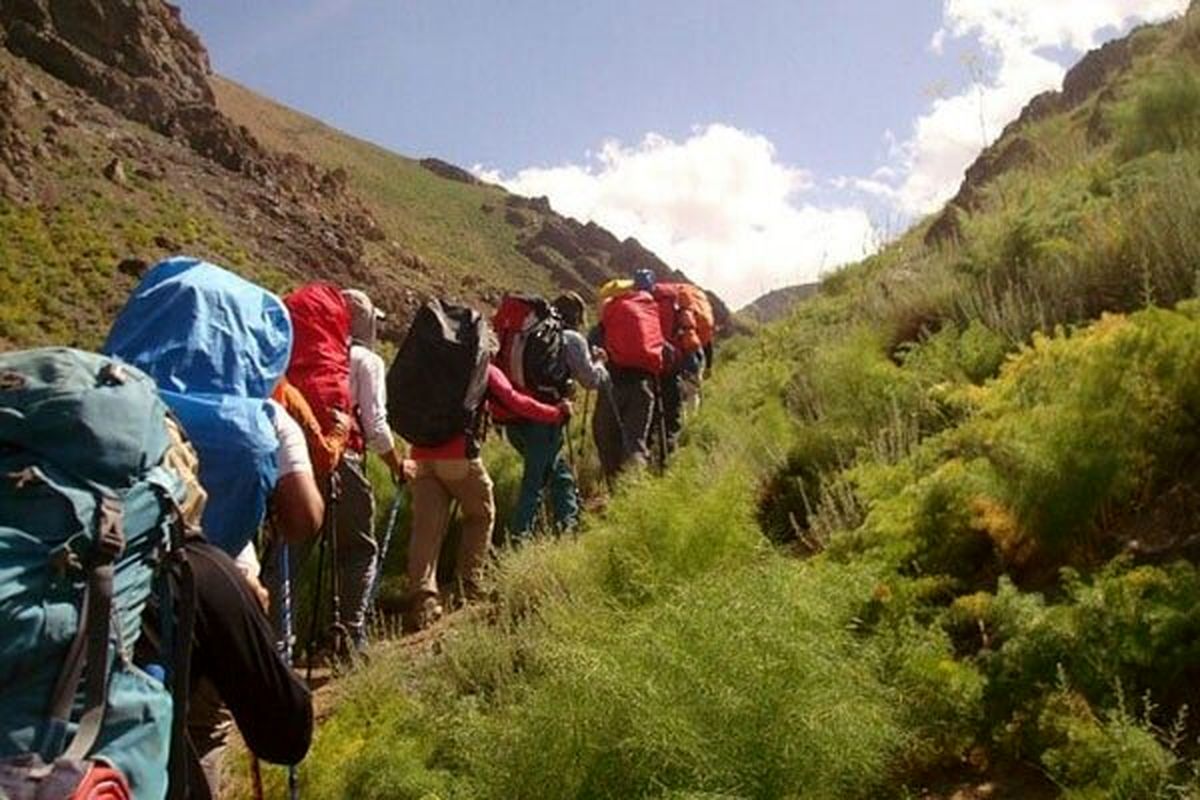 نجات چند کوهنورد از ارتفاعات حوالی اتوبان تهران_شمال