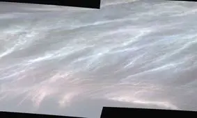 آسمان باشکوه مریخ از نگاه "کنجکاوی"