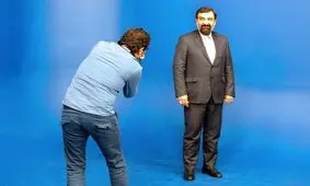  گریم محسن رضایی به دست چهره‌پرداز مشهور سینما/ عکس