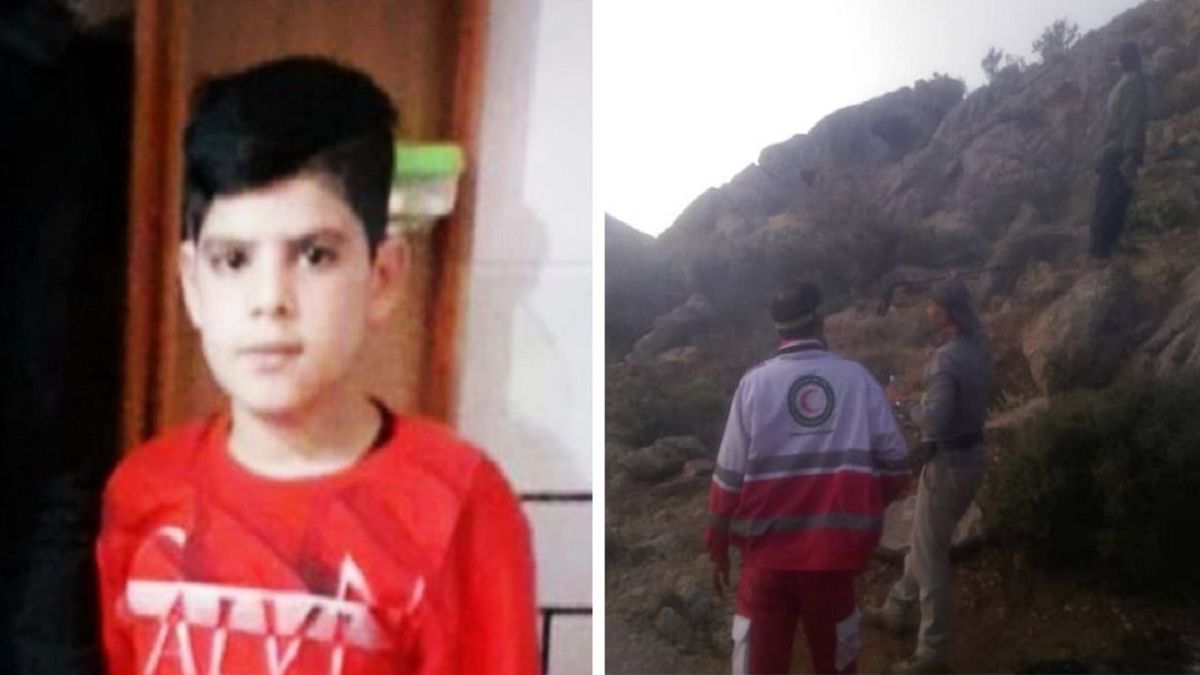 پیکر نوجوان مفقود شده اصفهانی در کوه‌ های شمس‌ آباد پیدا شد