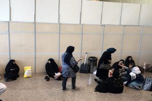معطلی 4 ساعته مسافران ایران ایر در مشهد