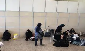 معطلی 4 ساعته مسافران ایران ایر در مشهد