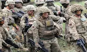 بازداشت سربازان انگلیسی در نزدیکی مرز روسیه و استونی