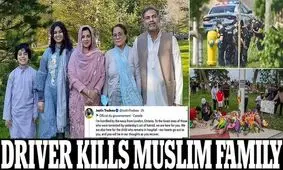 جزئیات جدید از قتل "عامدانه" ۴ عضو یک خانواده مسلمان در کانادا