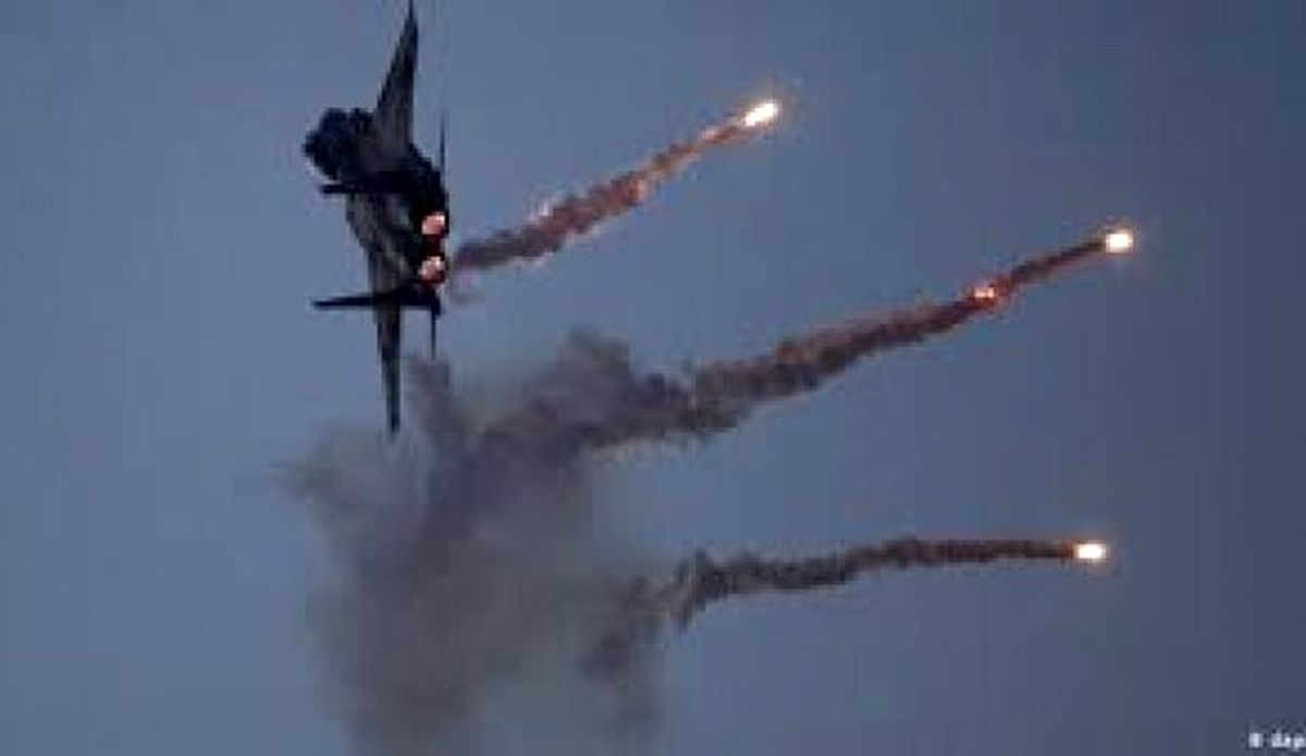 مقابله پدافند هوایی ارتش سوریه با حملات هوایی اسرائیل