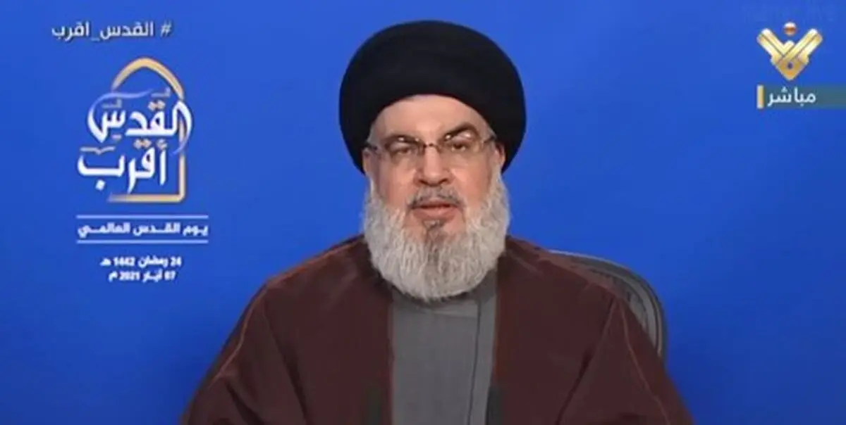سیدحسن نصرالله: ان‌شاءالله در مسجدالاقصی نماز خواهیم خواند/ حل بحران سوخت در لبنان از راه مذاکره با ایران