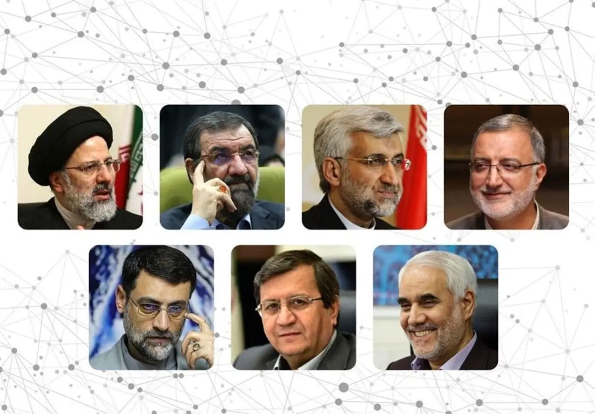 کاندیداهای ریاست جمهوری ۱۴۰۰ چه تعداد دنبال کننده در فضای مجازی دارند؟