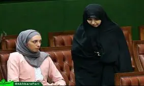 تصویری از کیمیا علیزاده در کنار دختر رییس جمهور