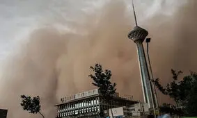 احتمال خیزش گرد و خاک و کاهش کیفیت هوا در تهران