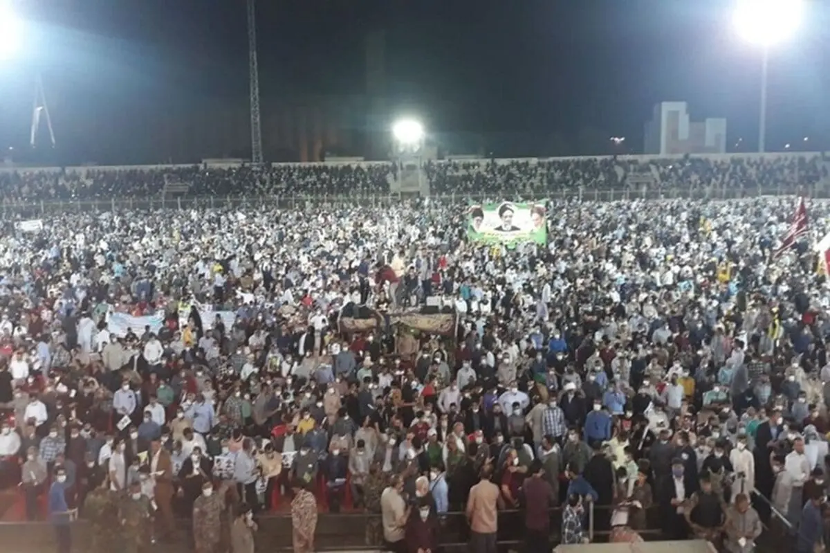 تجمع انتخاباتی سید ابراهیم رئیسی در اهواز تخلف قانونی بود؟