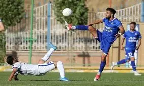 جنجال در بازی دوستانه استقلال/ برتری استقلال مقابل پیکان