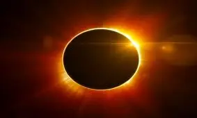 تصاویر ناسا از نخستین خورشیدگرفتگی سال ۲۰۲۱