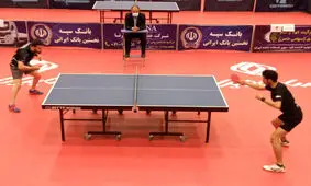 «رعد پدافند» اولین فینالیست لیگ برتر تنیس روی میز