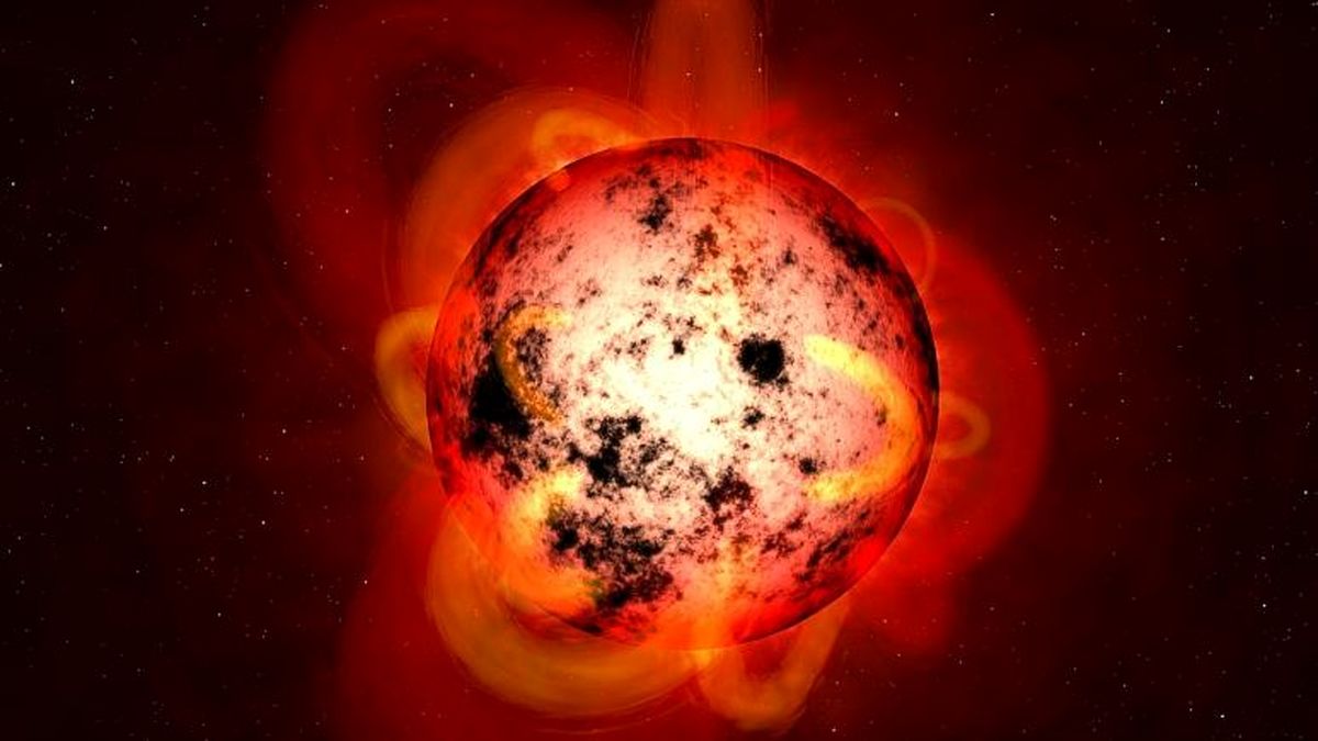 کشف ستاره «چشمک‌زن» با اندازه‌ ۱۰۰ برابر خورشید در قلب کهکشان راه شیری