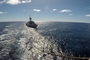 وضعیت ناوگروه نیروی دریایی ارتش در اقیانوس اطلس/ عکس