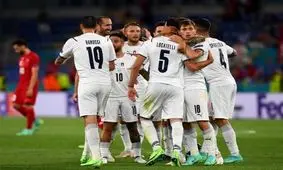 طوفان ایتالیا مقابل ترکیه در بازی افتتاحیه/ مردان مانچو گام نخست را محکم برداشتند