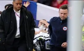 اریکسن به طور نمادین بهترین بازیکن دیدار دانمارک - فنلاند شد