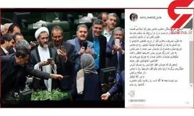 طنز امیرمهدی ژوله درباره اشتیاق نماینده ها برای گرفتن عکس سلفی با موگرینی