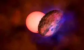 رصد یک ستاره عظیم در نزدیکی مرکز کهکشان راه شیری