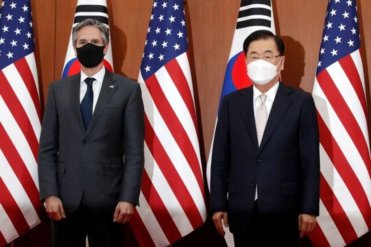 تاکید وزرای امور خارجه آمریکا و کره جنوبی در راستای خلع سلاح اتمی شبه جزیره کره