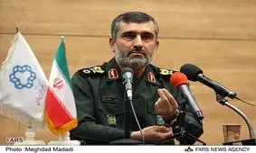 سردار حاجی زاده: سپاه به عنوان بزرگترین قدرت منطقه از دولت پشتیبانی می کند