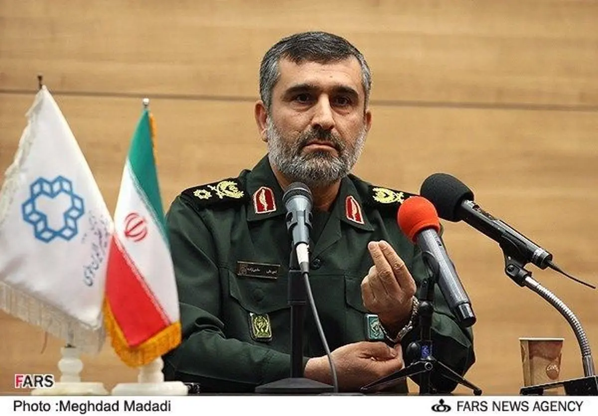 سردار حاجی زاده: سپاه به عنوان بزرگترین قدرت منطقه از دولت پشتیبانی می کند