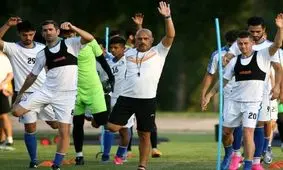 مهمانان ویژه در تمرین استقلال