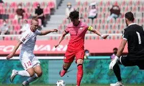 پیروزی کره‌جنوبی مقابل لبنان/ یک امتیاز تا قطعی شدن صعود ایران