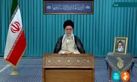 ترجمه آیه درج شده بر کتیبه محل سخنرانی رهبر انقلاب