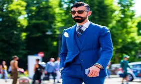 کت شلوار آبی را با چه چیزی ست کنیم؟