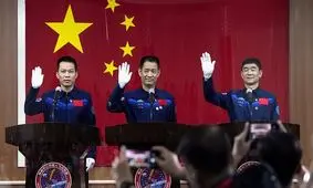 چینی‌ها راهی فضا شدند/ ویدئو