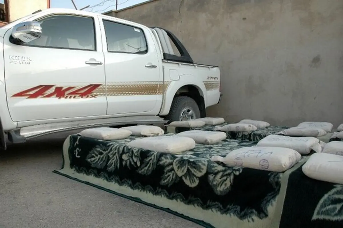 کشف ۹۶۸ کیلو مواد مخدر در سیستان و بلوچستان
